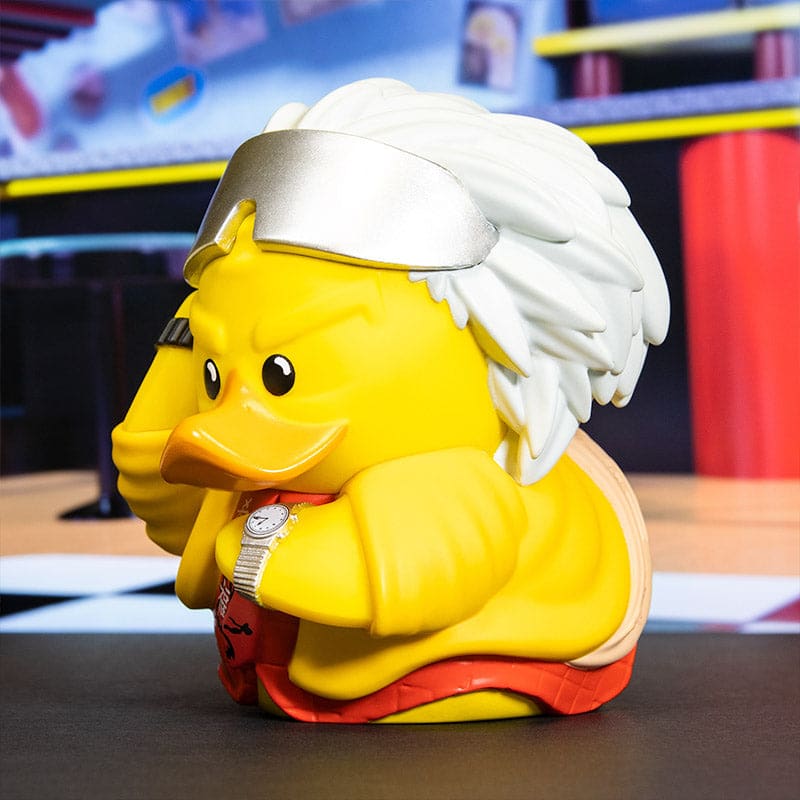 Back to the Future Part II Doc Brown 2015 TUBBZ Cosplaying Duck (Boxed Edition) Vinyl Toy Numskull