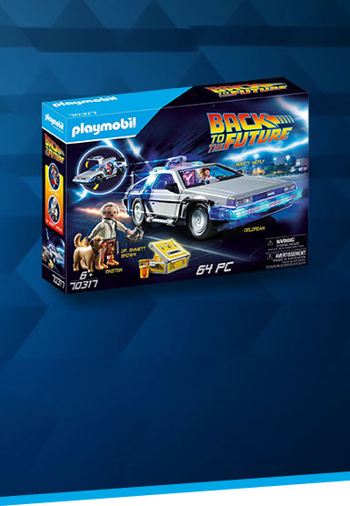 Poki - Regresso ao Futuro: Figura Doc Brown Delorean Presente