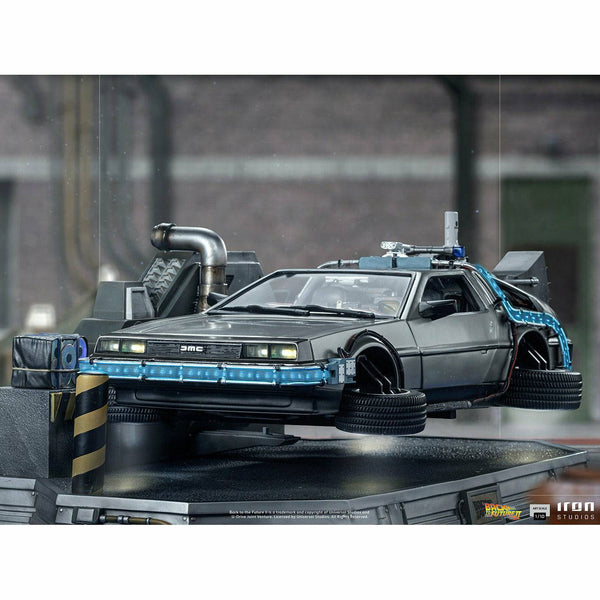 Iron Studios Back to the Future Part II DeLorean (Regular Version) 1:10 Scale Statue Statue Iron Studios