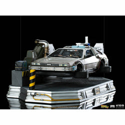 Iron Studios Back to the Future Part II DeLorean (Regular Version) 1:10 Scale Statue Statue Iron Studios