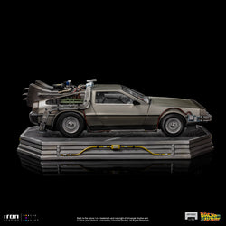 Iron Studios Back to the Future DeLorean 1:10 Scale Statue [PRE-ORDER: Expected Availability Apr - Jun 2024!] Statue Iron Studios