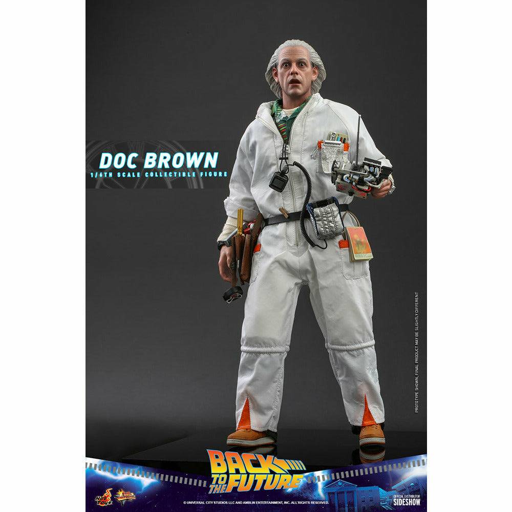 Hot Toys Back to the Future Doc Brown (Standard Version) 1:6 Scale Collectible Figure Action Figure Hot Toys