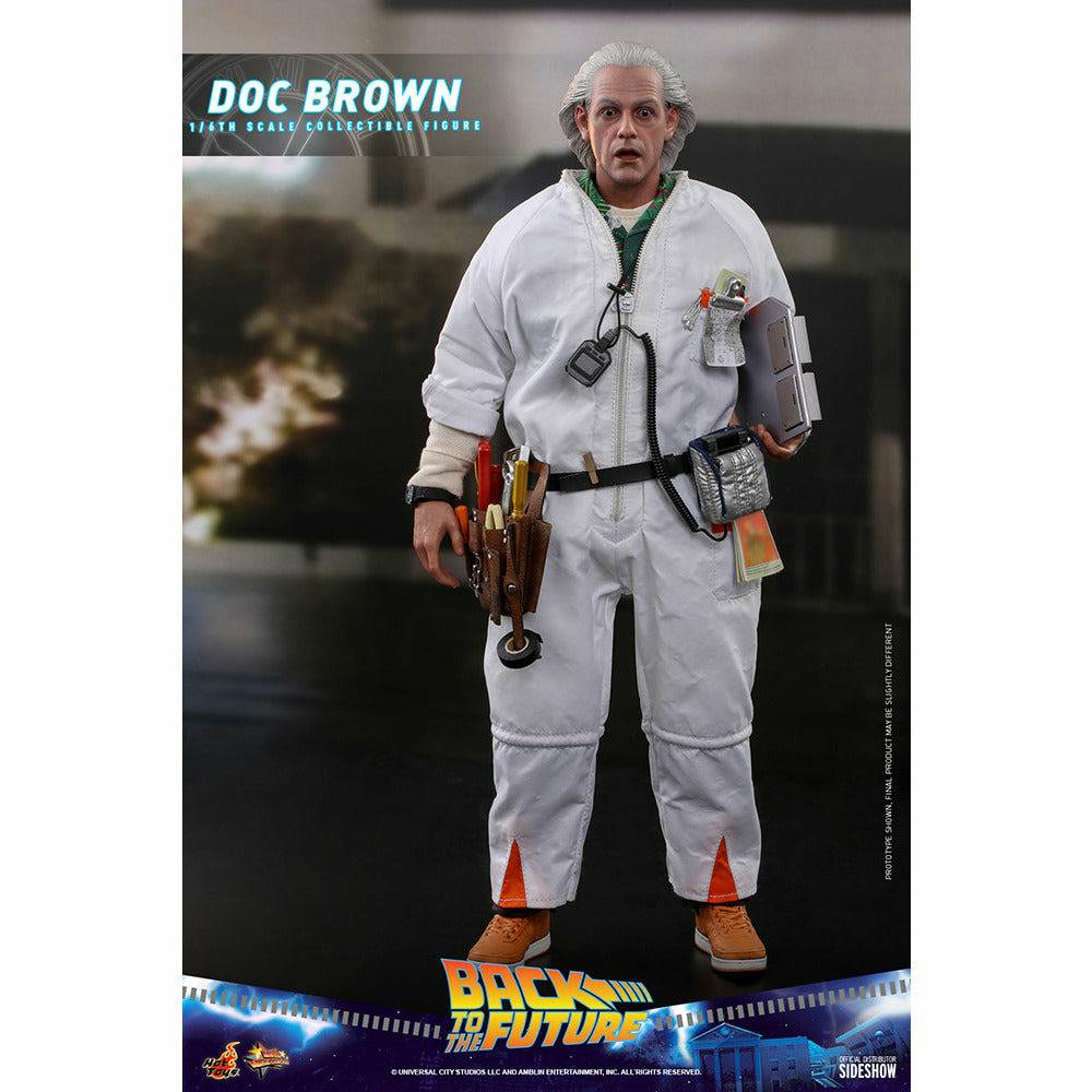 Hot Toys Back to the Future Doc Brown (Standard Version) 1:6 Scale Collectible Figure Action Figure Hot Toys