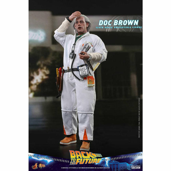 Hot Toys Back to the Future Doc Brown (Standard Version) 1:6 Scale Collectible Figure Action Figure Hot Toys