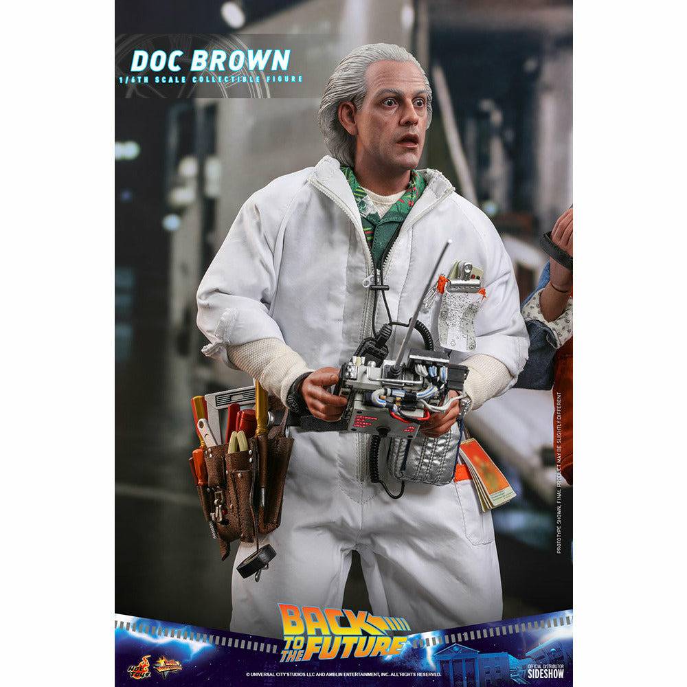 Hot Toys Back to the Future Doc Brown (Standard Version) 1:6 Scale Collectible Figure Action Figure Hot Toys