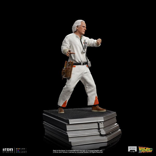 Iron Studios Back to the Future Doc Brown 1:10 Scale Statue [PRE-ORDER: Expected Availability Apr - Jun 2024!] Statue Iron Studios