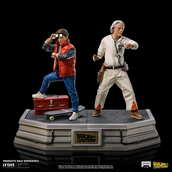 Iron Studios Back to the Future Doc Brown 1:10 Scale Statue [PRE-ORDER: Expected Availability May - Jun 2024!] Statue Iron Studios