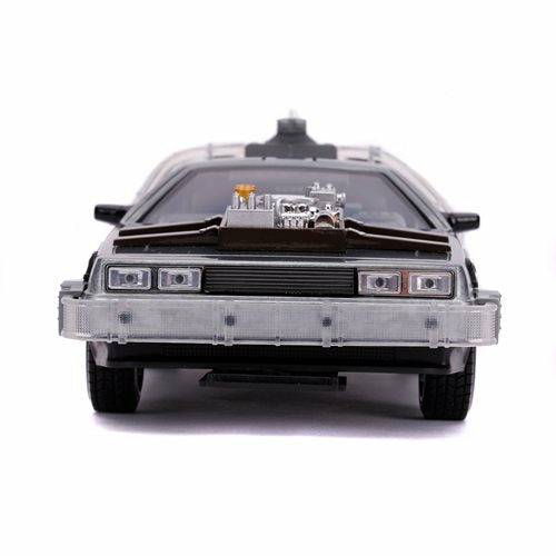 バック・トゥ・ザ・フューチャーIII　1/24 Back to the Future Part III die-cast 1:24 scale light-up DeLorean