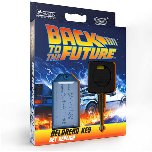 Back to the Future DeLorean Key Set Replica Prop Replica Doctor Collector