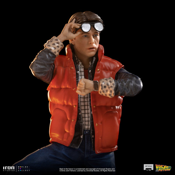 Iron Studios Back to the Future Marty McFly 1:10 Scale Statue [PRE-ORDER: Expected Availability Apr - Jun 2024!] Statue Iron Studios