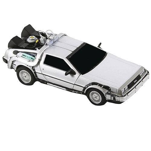 PREMIUM | NECA Back to the Future DeLorean Time Machine Die-Cast 1:16 Scale Vehicle