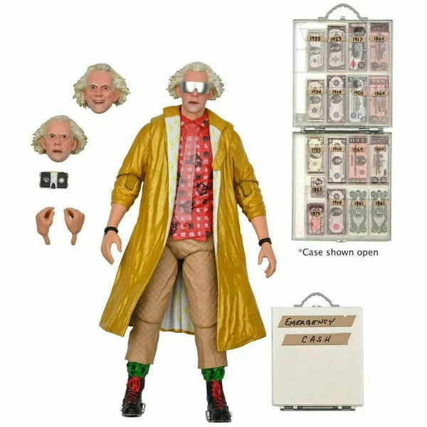 NECA Back to the Future Part II 7" Scale Action Figure - Ultimate Doc Brown (2015) Action Figure NECA