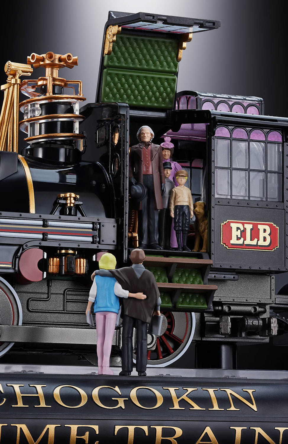 Back to the Future Part III 1:48 scale Chogokin Time Train – Back Back to the Future Part III 1:48 scale Chogokin Time Train – Back