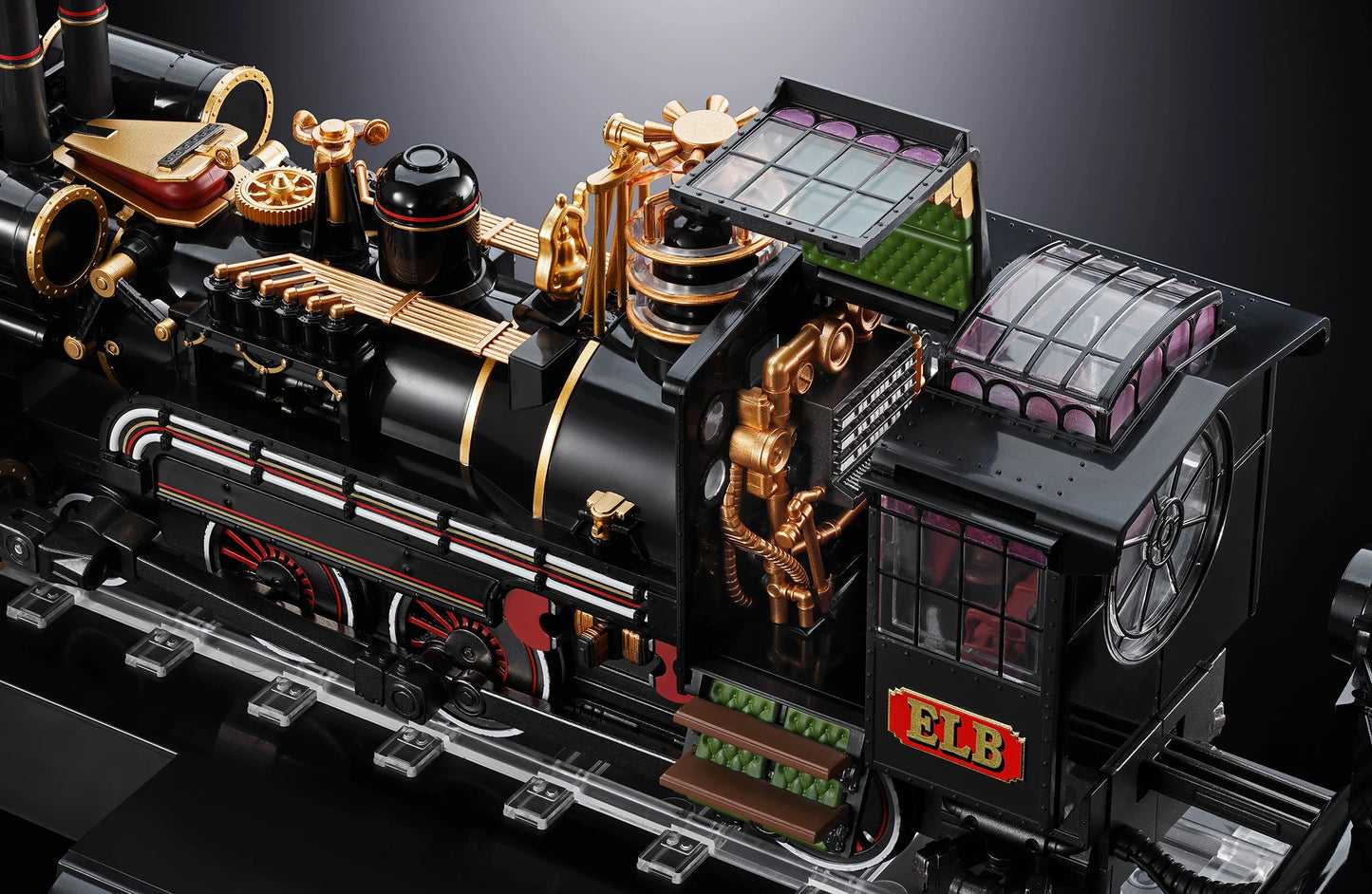 Back to the Future Part III 1:48 scale Chogokin Time Train – Back to ...