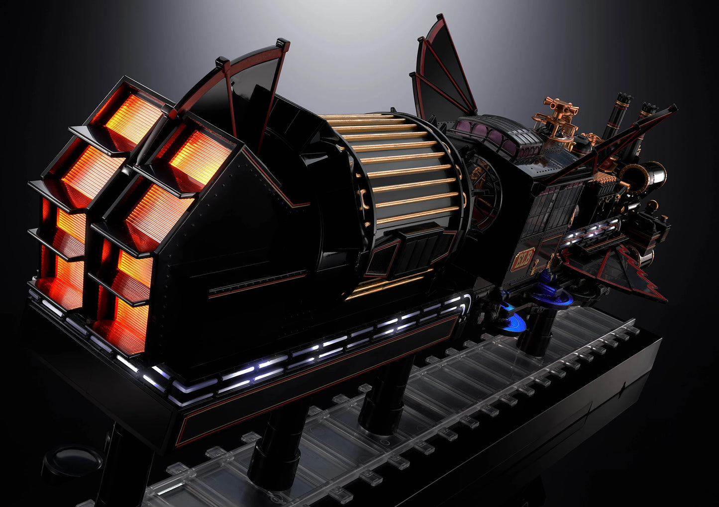 Back to the Future Part III 1:48 scale Chogokin Time Train – Back to ...