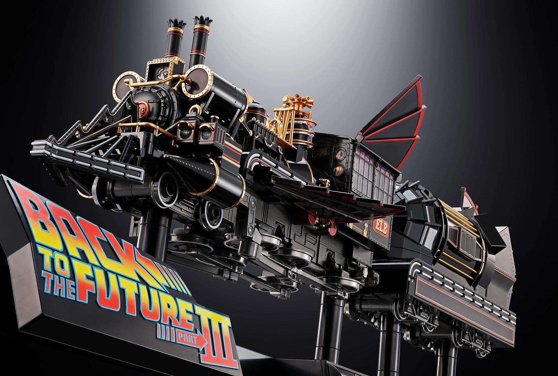 Back to the Future Part III 1:48 scale Chogokin Time Train – Back Back to the Future Part III 1:48 scale Chogokin Time Train – Back