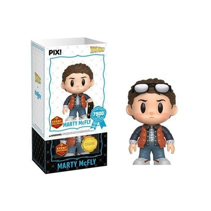 PREMIUM | ThrillJoy Pix! Back to the Future Marty McFly with Skateboard Vinyl Figure - 2026 Convention Exclusive