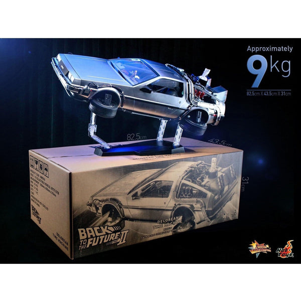 Hot Toys Back to the Future Part II DeLorean Time Machine 1:6 scale Collectible Vehicle [PRE-ORDER: Expected Availability Fall 2023!] Battery Operated Vehicle Hot Toys