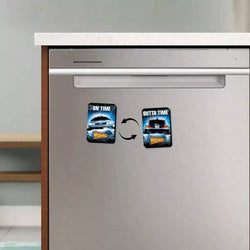 Back to the Future Dishwasher Magnet Magnet Aquarious