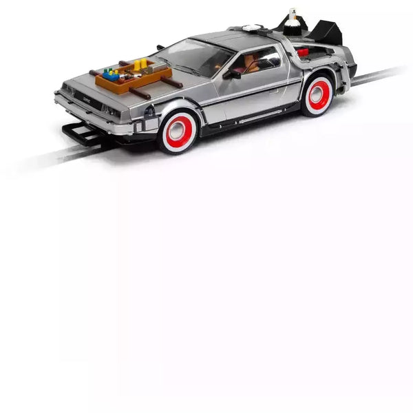 Scalextric Back to the Future Part III 1:32 scale DeLorean Slot Car Slot Car Scalextric