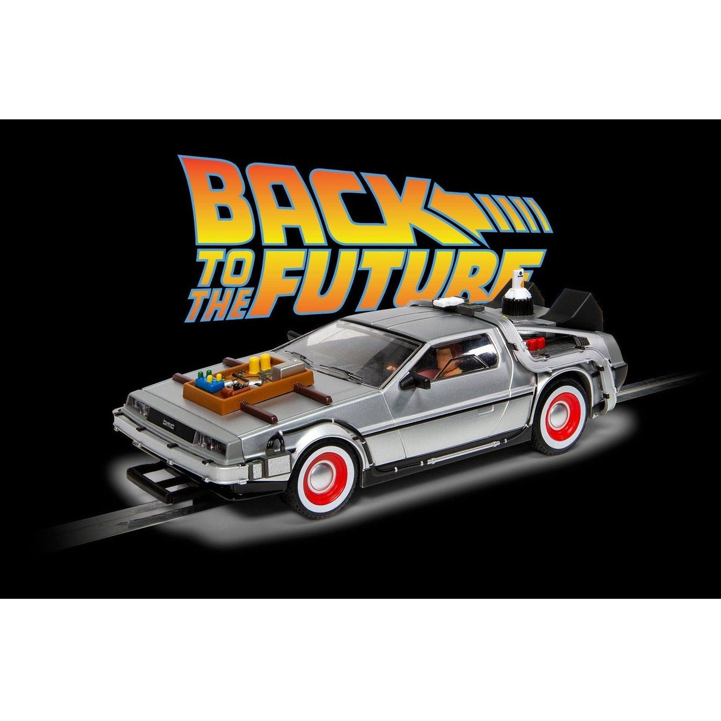 Scalextric Back to the Future Part III 1:32 scale DeLorean Slot Car Slot Car Scalextric