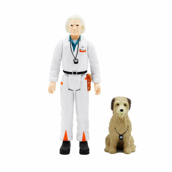 ReAction Back to the Future 1985 Doc Brown 3¾-inch Retro Action Figure Action Figure Super7