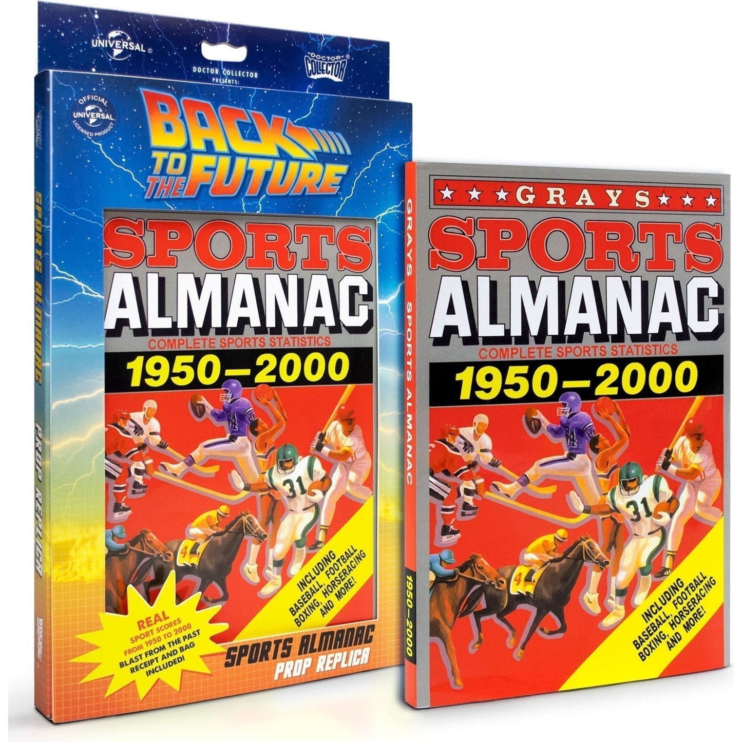 Back to the Future Part II "Grays Sports Almanac" prop replica Prop Replica Doctor Collector