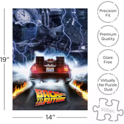 Back to the Future 500pc Puzzle Puzzle Aquarius