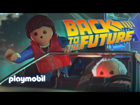 Back to the Future Playmobil Marty McFly & Dr. Emmett Brown vinyl figures  2-pack – Back to the Future™